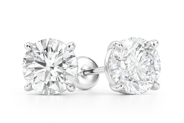 Lab grown Diamond earrings Dubai