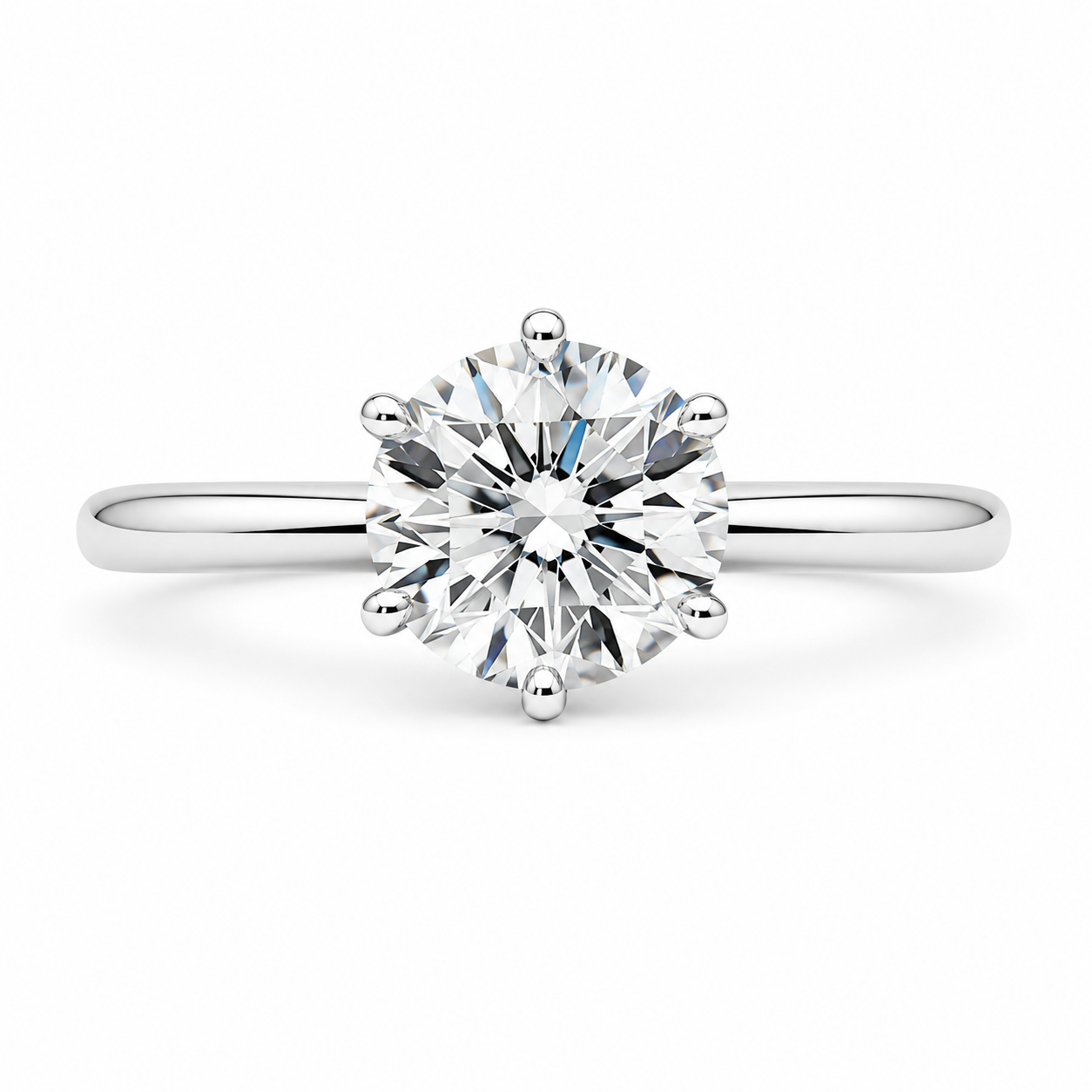 1 carat lab diamond ring Dubai