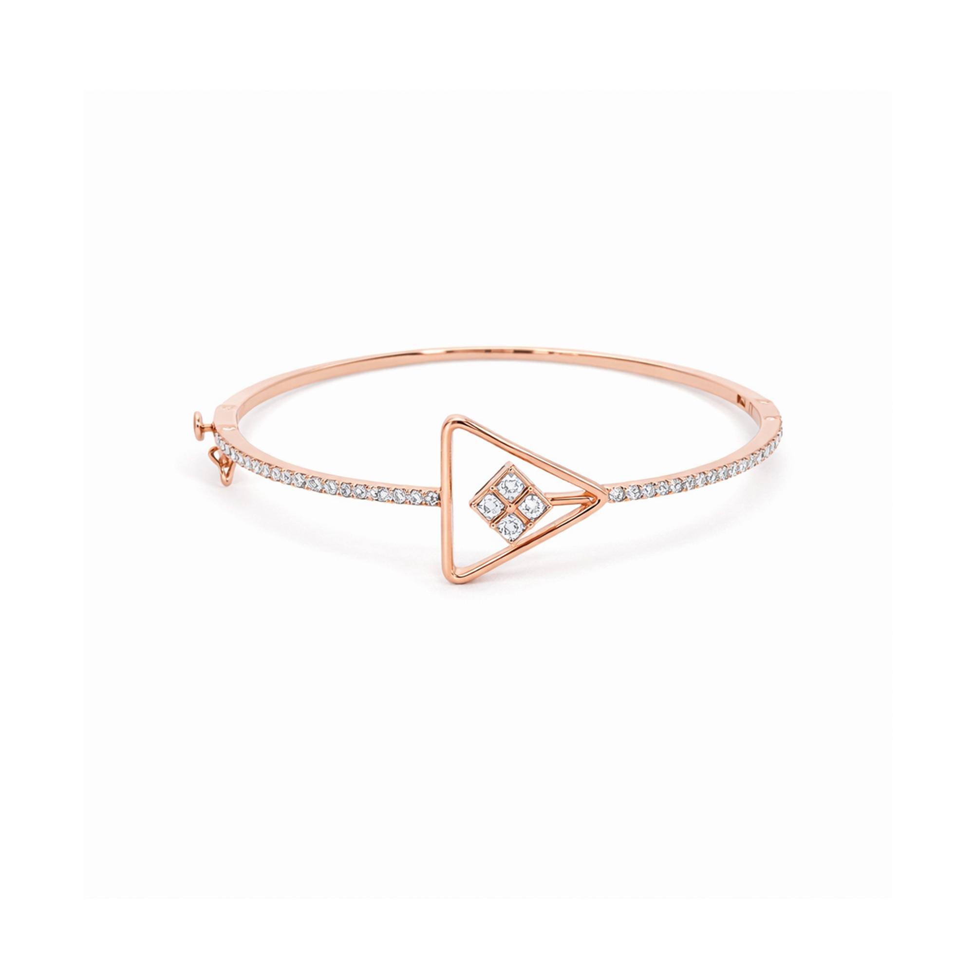 Triangle Lab Diamond Bangle Dubai