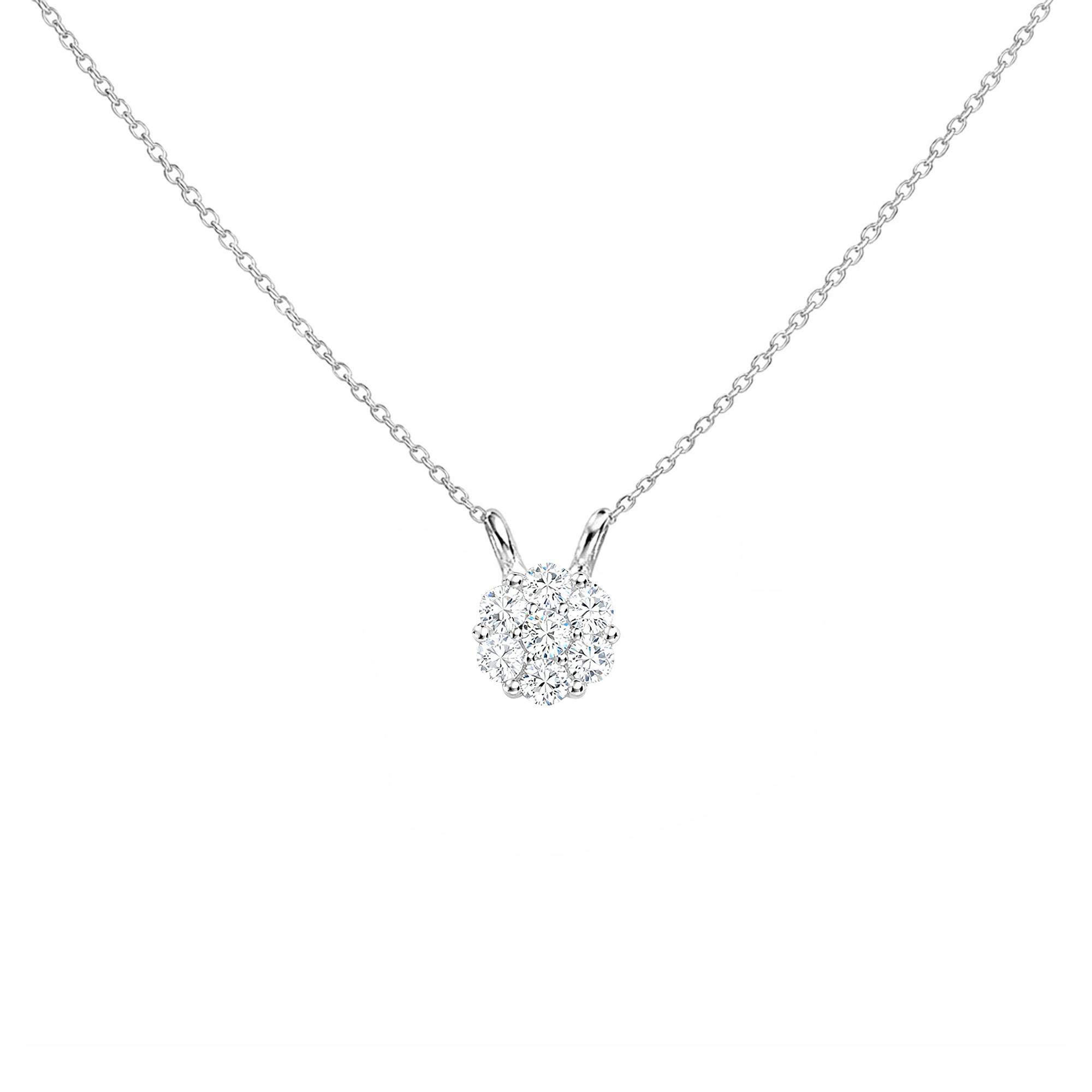 Cluster Lab Diamond Pendant