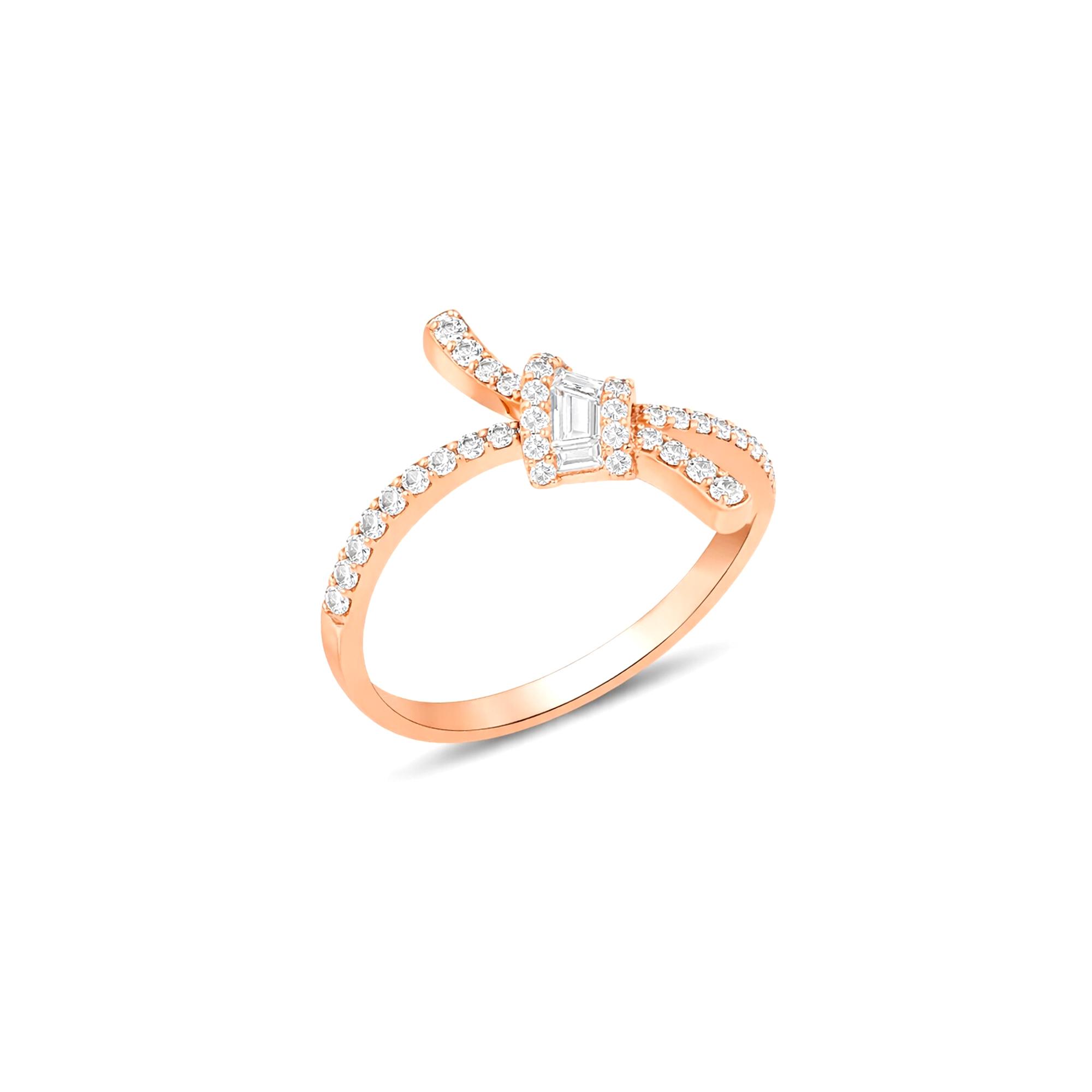 Dainty Lab Diamond Ring
