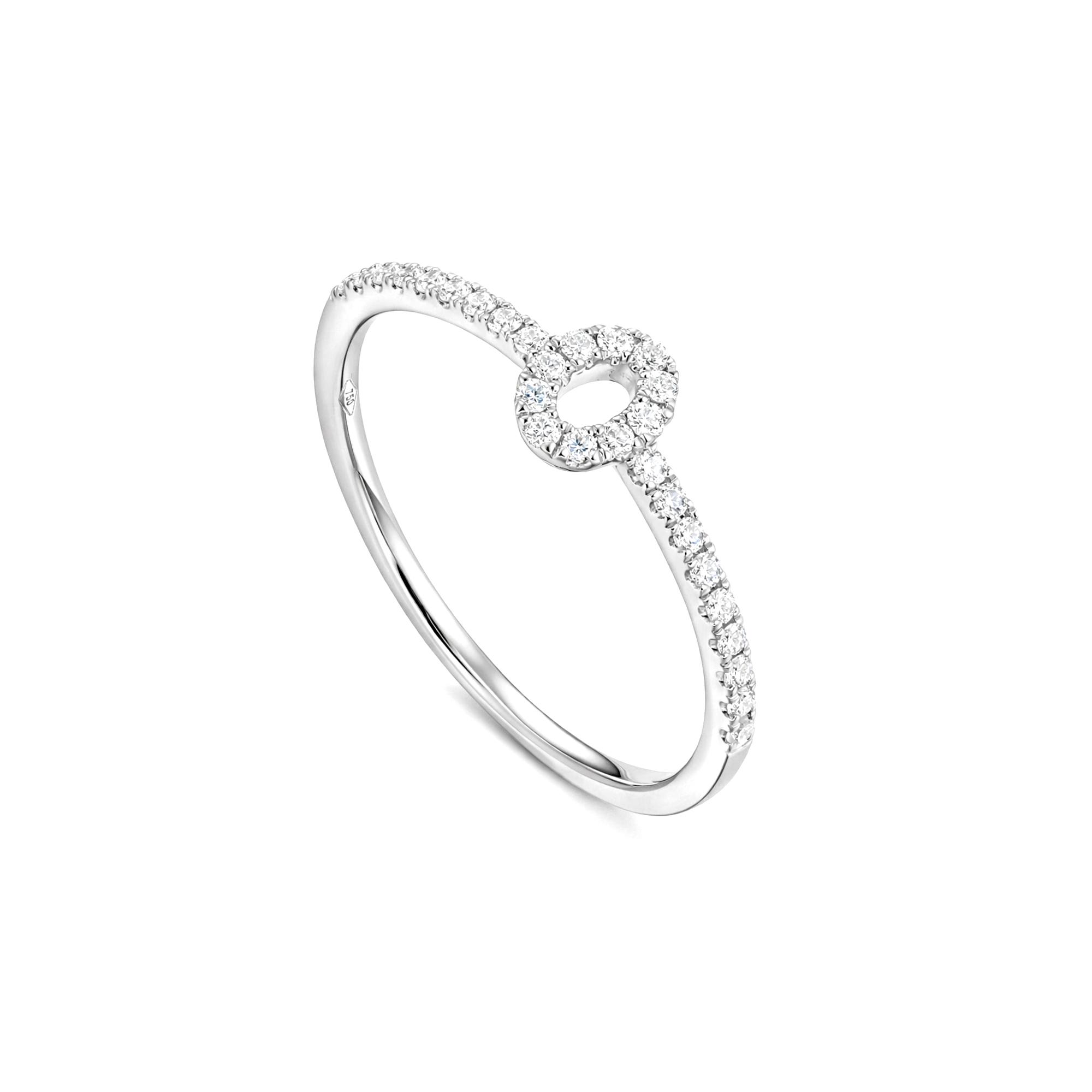 Lab Dainty Ring