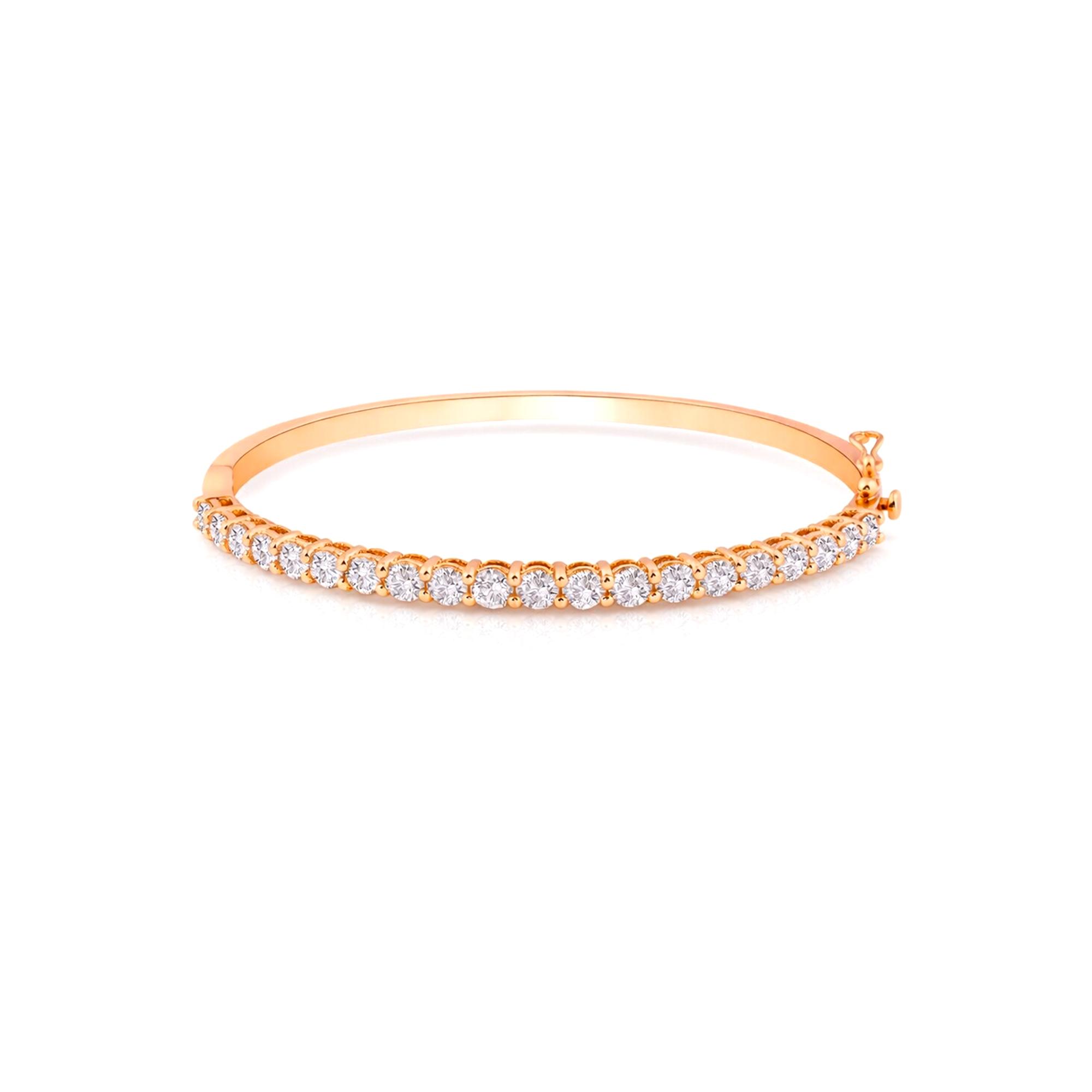 Classical Lab Diamond Bangle