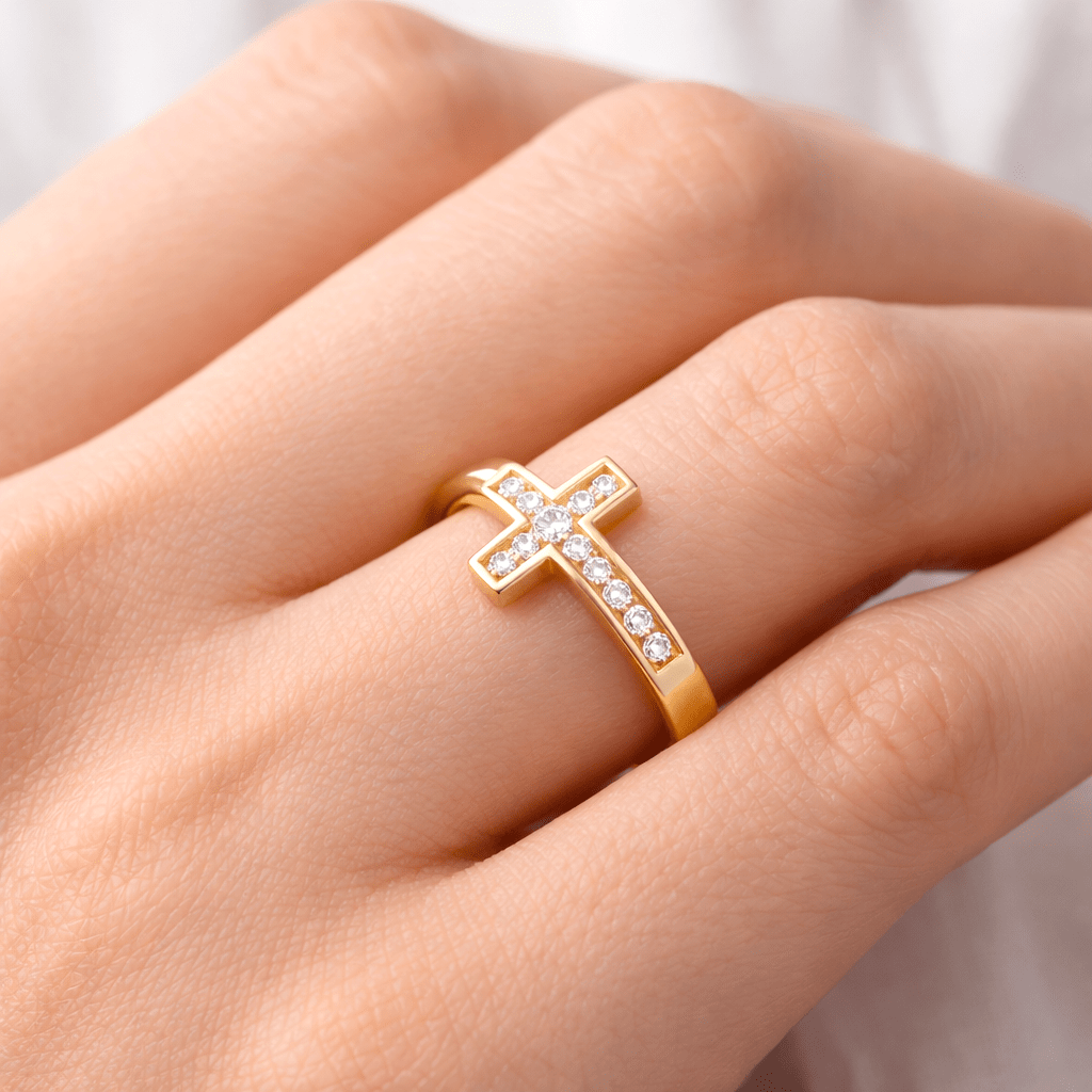 Lab Diamond Faith Ring Dubai