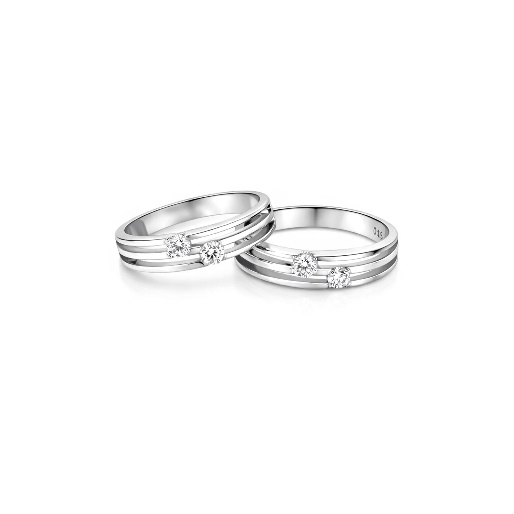 Lab Diamond Wedding Bands
