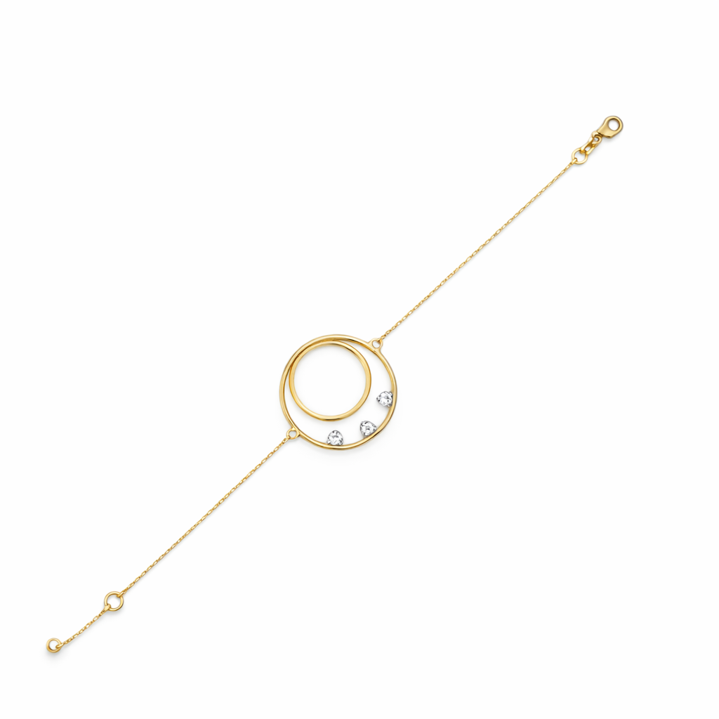 Fancy Bracelet with lab diamonds