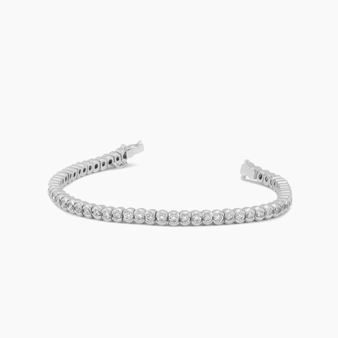 Flexible Lab Diamond Bracelet