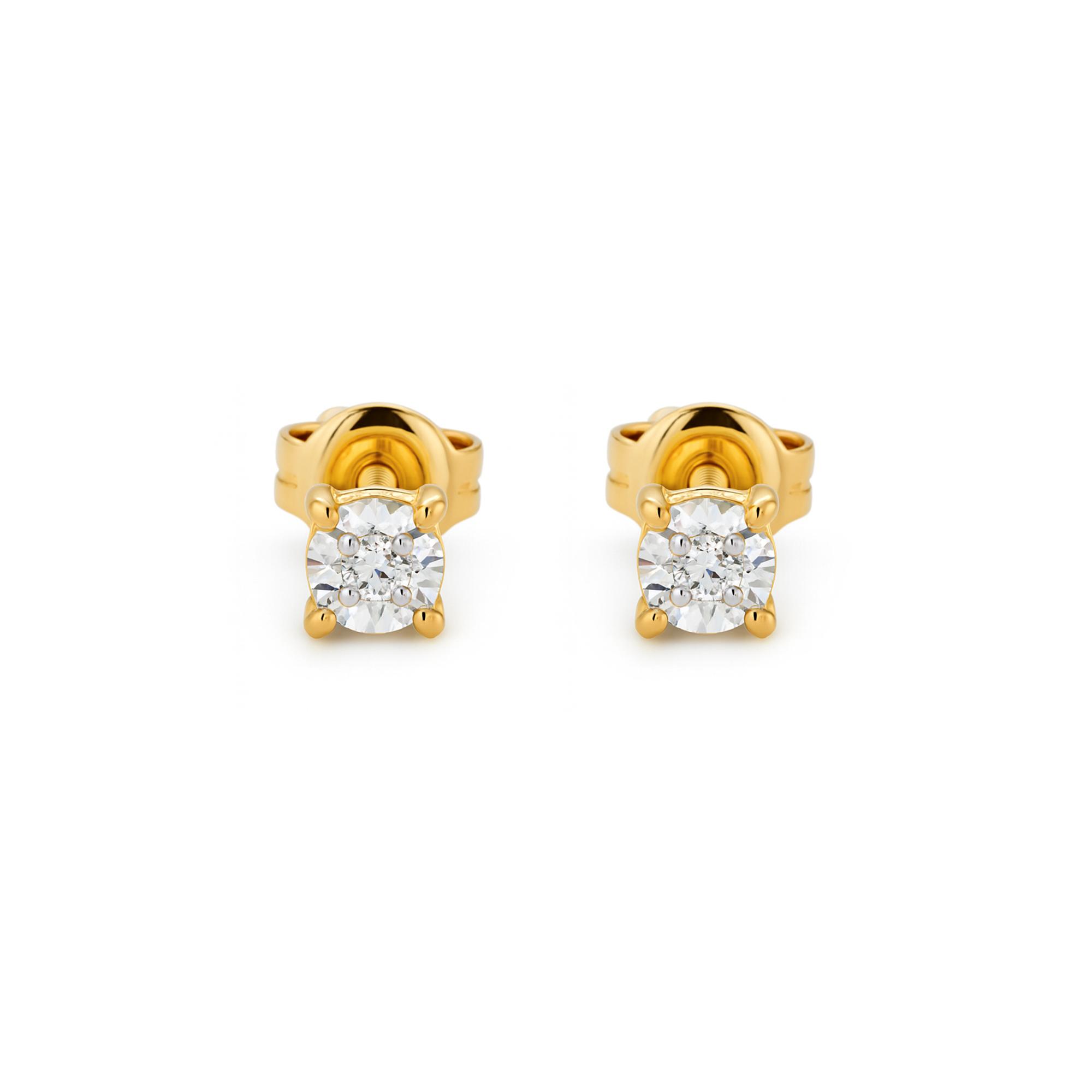 Illusion Set lab Diamond Studs