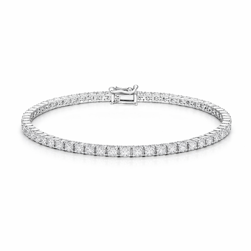 Lab Diamond Tennis Bracelet