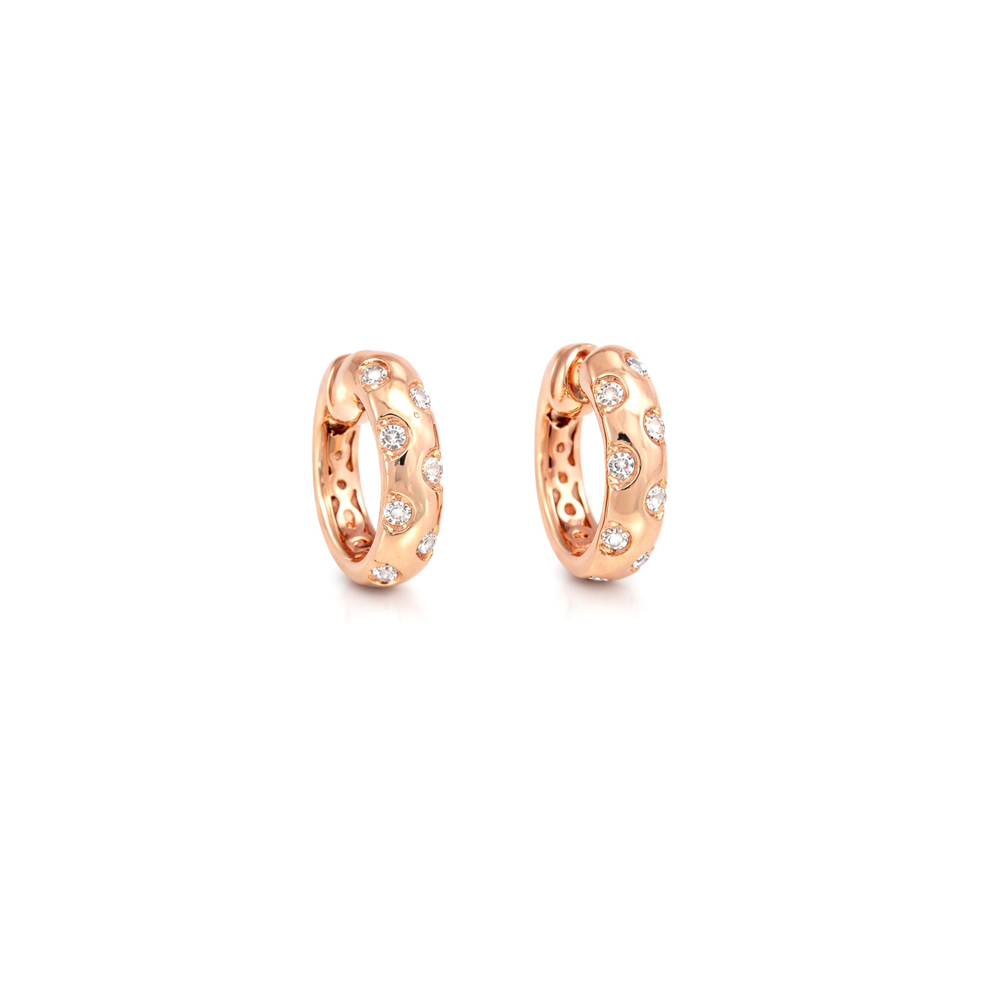 Rose Gold Hoop Earrings