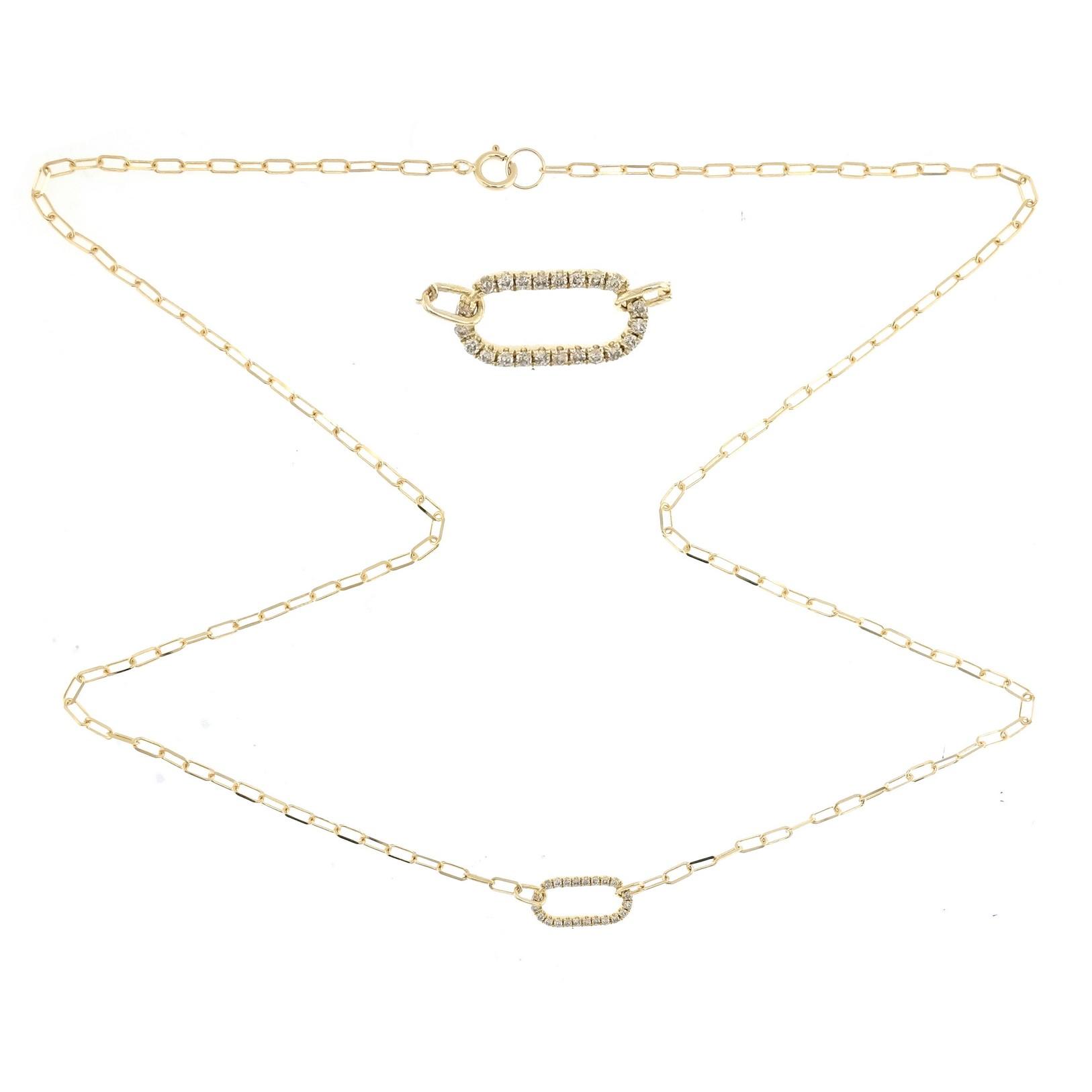 Fine Lab Diamond Necklace