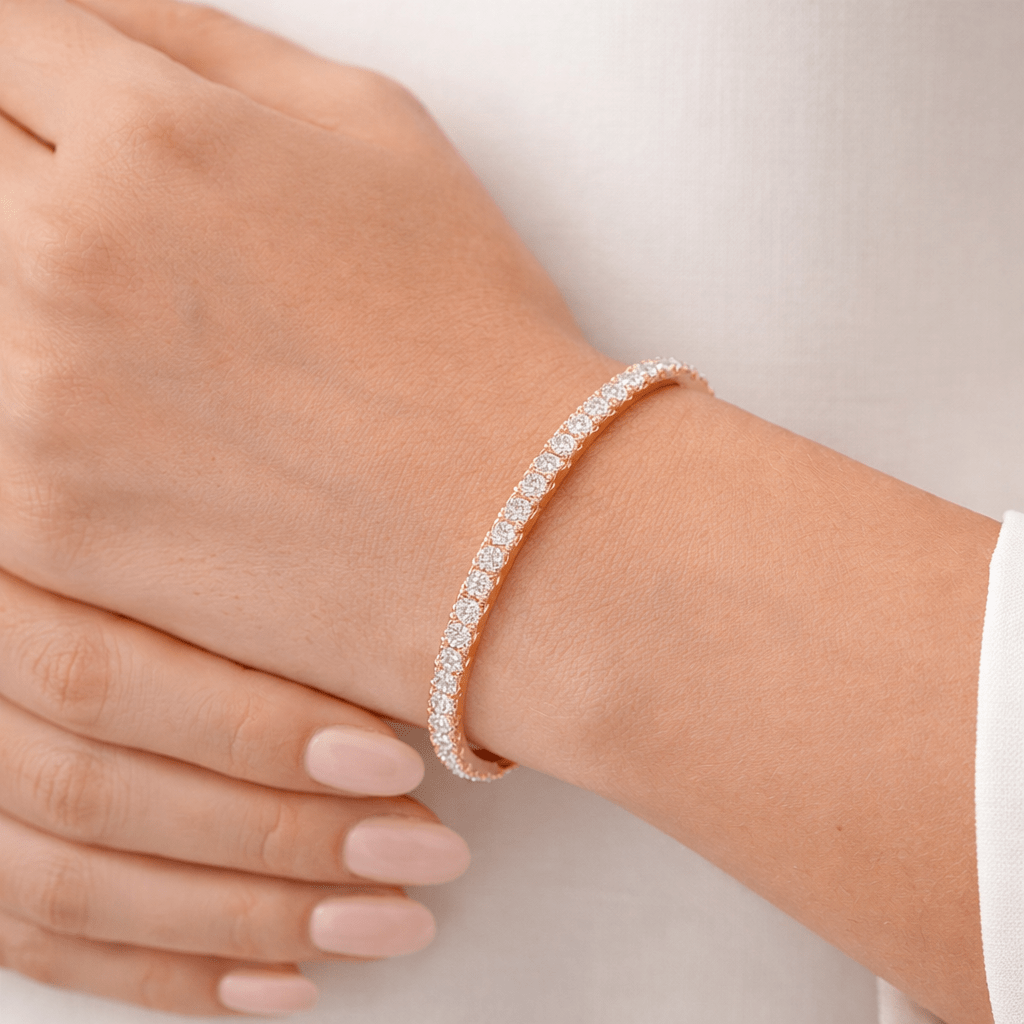Lab Diamond Tennis Bangle Dubai