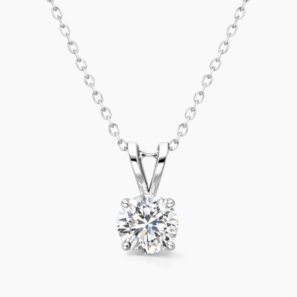 Solitaire Lab Diamond pendant