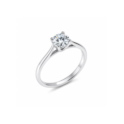 Solitaire Lab Diamond Engagement Ring