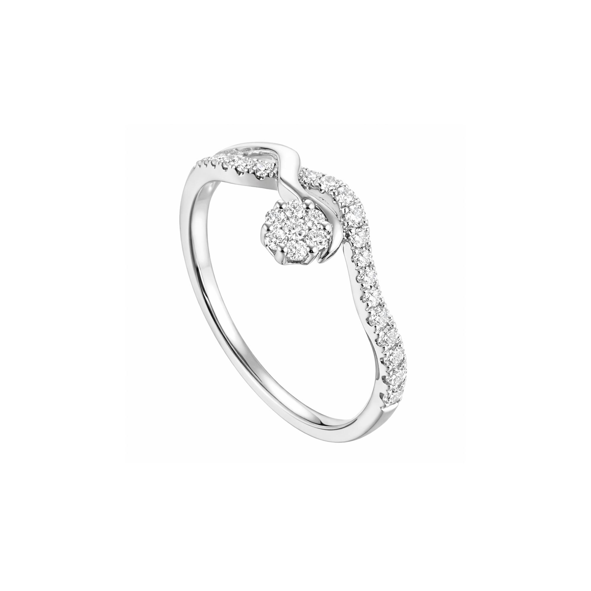 Sparkling Lab Diamond Ring