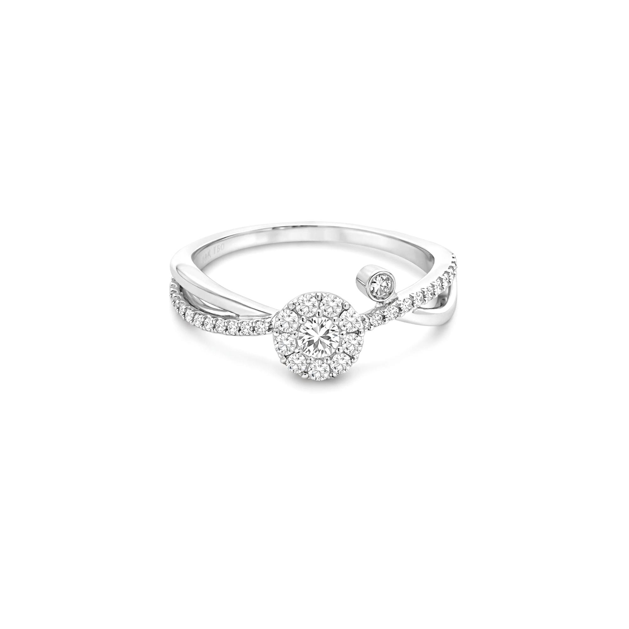 Stylish Lab Diamond Ring