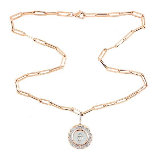 Twisted Lab Diamond Necklace