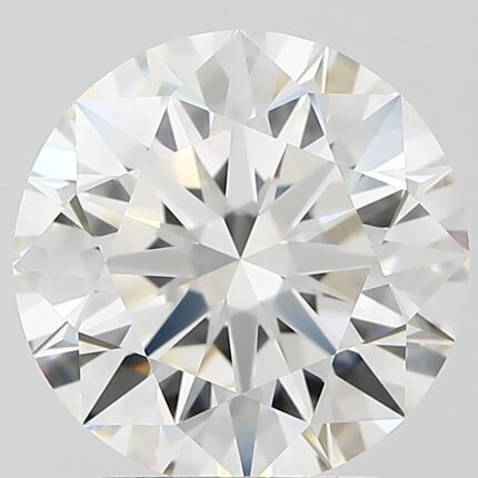 3 carat round lab grown diamond